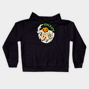 Pumpkin Enjoy Kids Hoodie